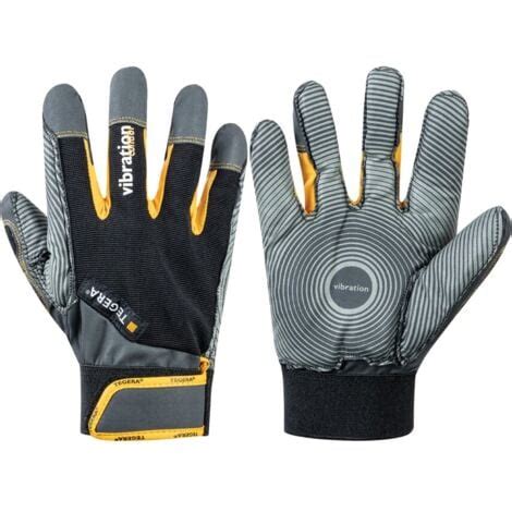 Ejendals Tegera 9180 Pro Palm-side Coated Black/Grey Gloves - Size 12