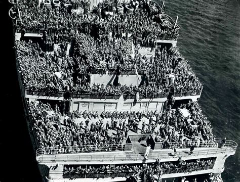 1944 Rms Queen Mary Queen Mary Ship Cunard Queen Mary Queen Mary