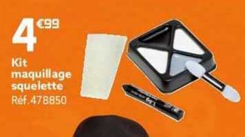 Promo Kit Maquillage Squelette Chez Gifi Icatalogue Fr