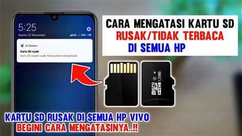 7 Cara Mengatasi SD Card Tidak Terbaca Di HP Hobi Nulis