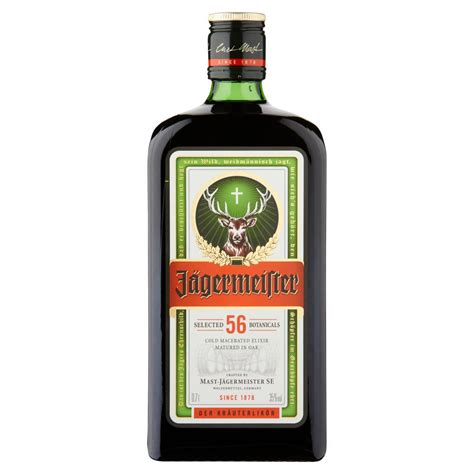 Jägermeister Herbal Liqueur 70cl Spirits Pre Mixed Iceland Foods