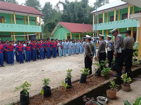 Ops Keselamatan 2023 Sosialisasi Di SMK 3 Tana Toraja POLRES TANA TORAJA