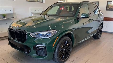 2021 Bmw X5 Manhattan Green