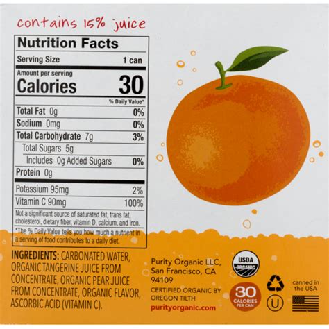 Mandarin Nutrition Facts Usda Besto Blog