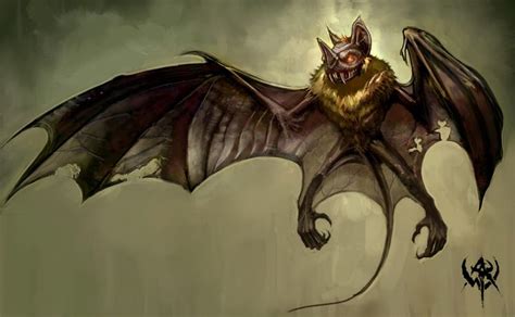 2006 Concept Arts Of Who Part 1 Warhammer Fb Giant Bat Warhammer