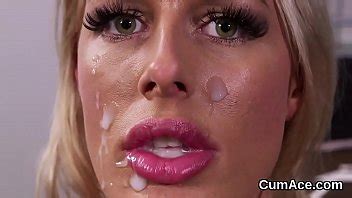 Idolo Cornea Ottiene Cum Carico Sul Viso Ingoiando Tutta La Carica XVIDEOS