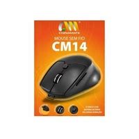 Mouse Optico Usb Sem Fio Recarreg Vel Chinamate Cm Preto