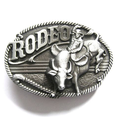 Rodeo Cowboy Bull Riding Belt Buckle – Yippo Accessories