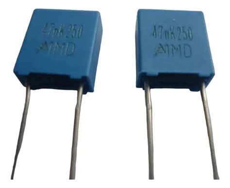 100x Capacitor Poliester Mkt 0 047uf 250v Epcos 47nf 250v MercadoLivre