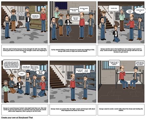 Of Mice And Men Project Storyboard By 2b0d34d5