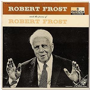 Vinyl Record Robert Frost Reads The Poems Of Robert Frost A