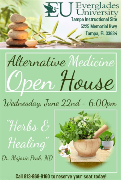 Alternative Medicine Open House Everglades University