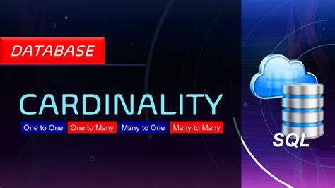 Database MySQL 03 CARDINALITY YouTube