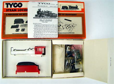 TYCO 7706 1890 Rogers 4 6 0 Ten Wheeler Kit HO Scale