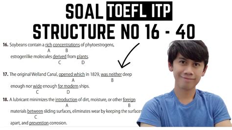 Latihan Jawab Soal Toefl Itp Written Expression Youtube