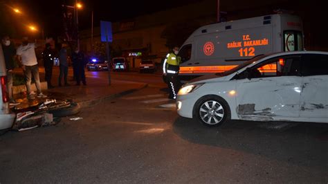 Ordu da trafik kazası 1 yaralı Son Dakika Haberleri