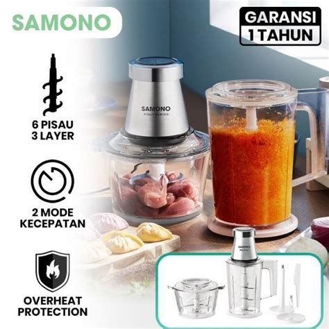 Jual FOOD CHOPPER SAMONO SWCS350 MULTIFUNGSI BLENDER Shopee Indonesia