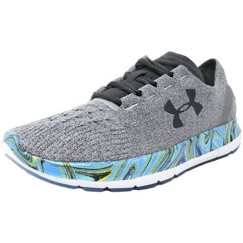 Under Armour Mens Speedform Slingride Psych Overcast Gray Meridian