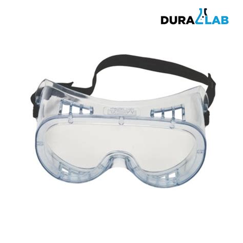 UVEX 9301633 Ultravision Gas Tight Chemical Red Frame Safety Goggle