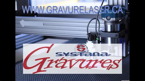 Systana La Gravure Laser Sur Bois Aluminium Stainless Steel Et