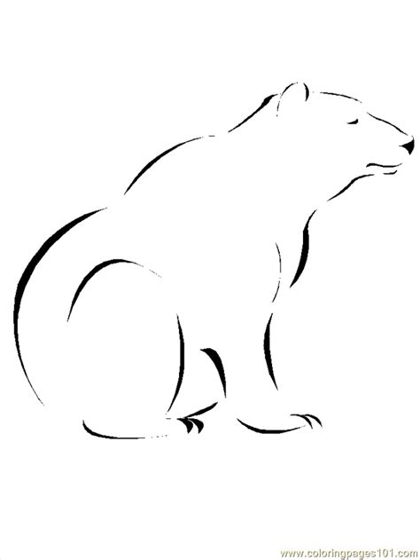 Bear Claw Coloring Pages