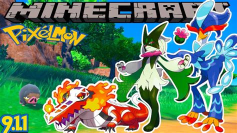 New Pixelmon Mod Gen Starters Update Minecraft Mod