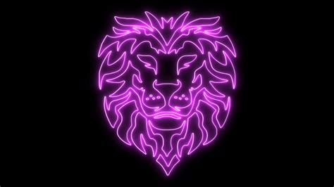 Purple Lion Wallpapers Wallpaper Cave