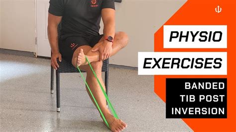 Banded Tib Post Inversion Arch Pain Exercise Youtube