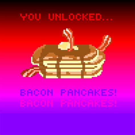 Pixilart - Bacon Pancakes by nateisntgay