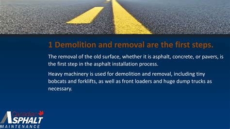 Ppt Step Process For Asphalt Pavement Installation Powerpoint