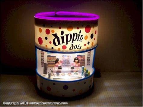 O Gauge O Scale Dippin Dots Ice Cream Kiosk Jandc Studios O Gauge Archive