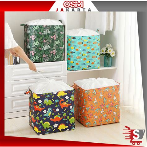 Jual Osm Jkt H Storage Bag Jumbo Liter Keranjang Baju Tempat