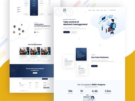 Project Management website design and development by QubeX Designer on Dribbble