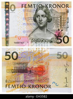 Schwedische Krone Währung von Schweden Europäischen und Euro