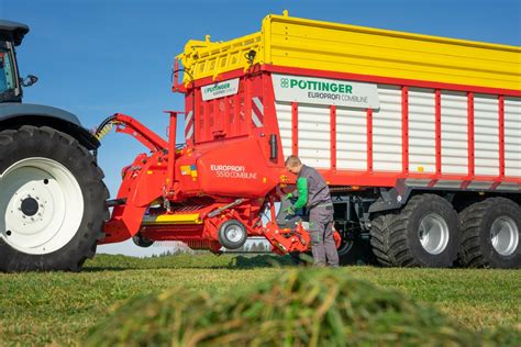 EUROPROFI COMBILINE Mehrzweck Rotor Ladewagen PÖTTINGER Deutschland