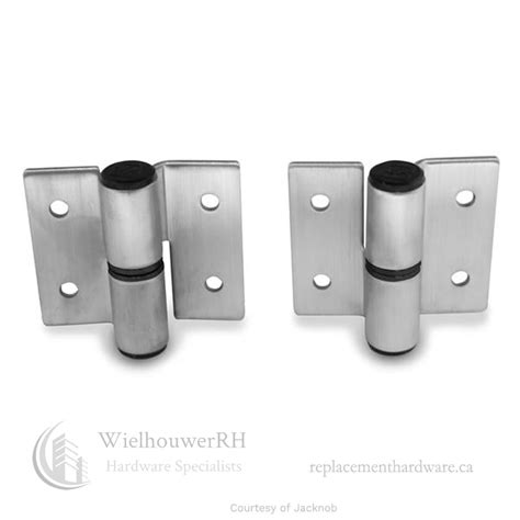 7093 Hinge Surface Mounted Rh Inlh Out 125 Stainless Steel