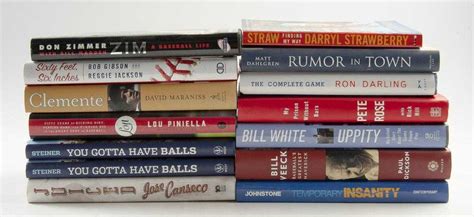 14 Biographical Books, All Signed