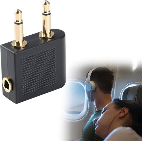 Tuknn Flugzeug Adapter Kopfh Rer Flugzeug Adapter Audio Flugzeug