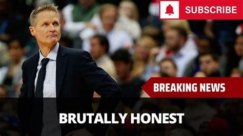 Steve Kerr Gets Brutally Honest Over Team Usas Game Against South