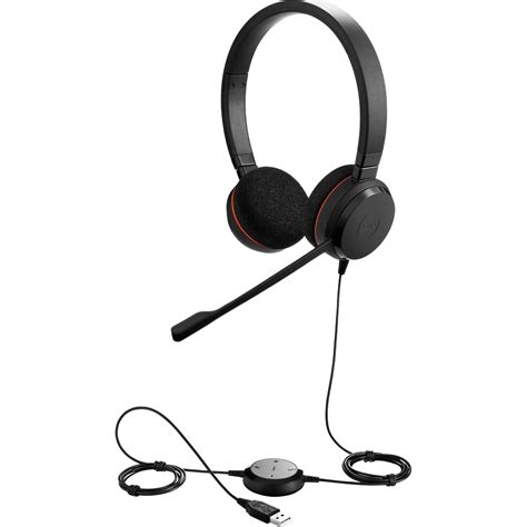 Jabra Evolve 20 UC Stereo Model HSC016 Noise Canceling USB Headset 4999 ...