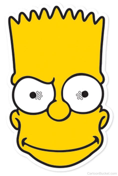 Bart Smiling Face