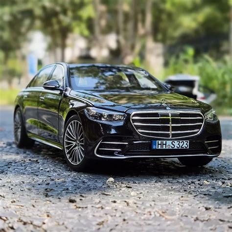 Diecast Norev 1 18 Scale Benz S600 Amg W223 Benz S Class 2021 Alloy Car Model