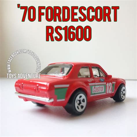 Aiman S Hot Wheels Tomica Collection Hot Wheels Ford Escort Rs Red Castrol