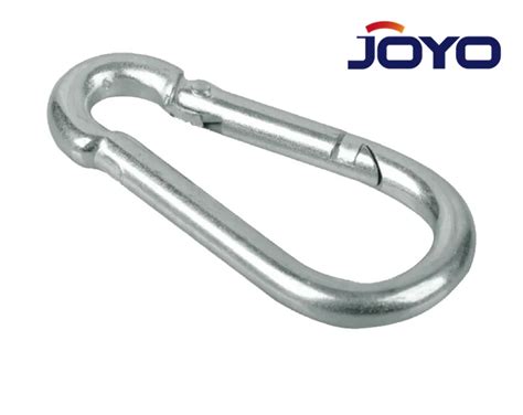 DIN5299C Galvanized High Quality Metal Carabiner Steel Snap Hook 6mm