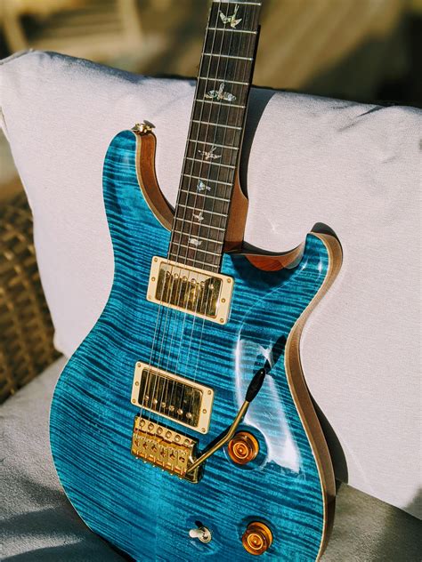 Finally Prs Custom 22 Artist Package Blue Matteo Rpaulreedsmith