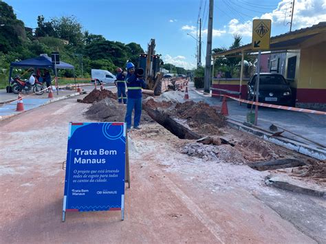 Bairro São Geraldo recebe obras de construção de rede de esgoto que irá