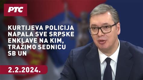 Vučić Kurtijeva policija napala sve srpske enklave na KiM tražimo