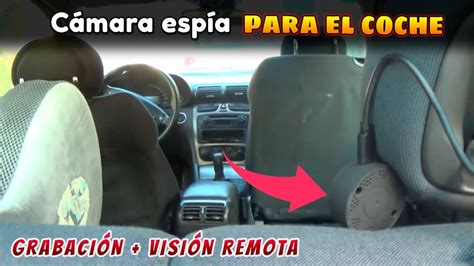 C Mara Esp A Para El Coche Con Grabaci N Y Visi N Remota Desde Otro