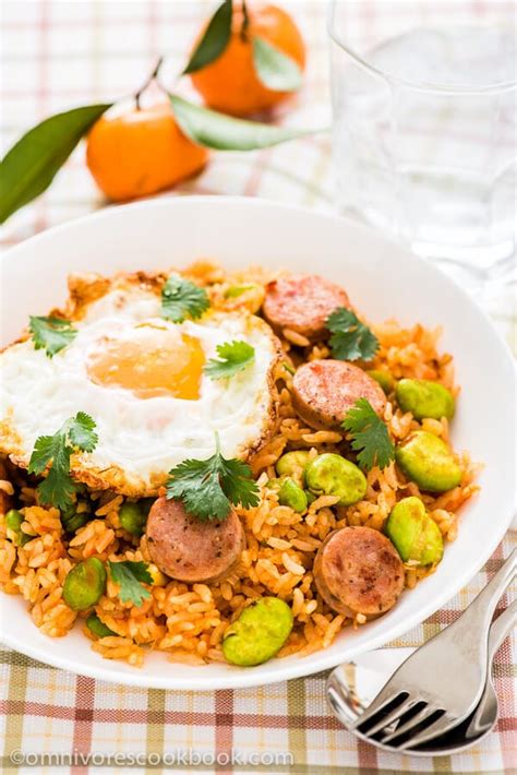 Tomato Fried Rice With Sausage Omnivore S Cookbook