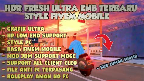 Share Modpack Hdr Ultra Fresh Style Fivem Gta Sa Android Youtube